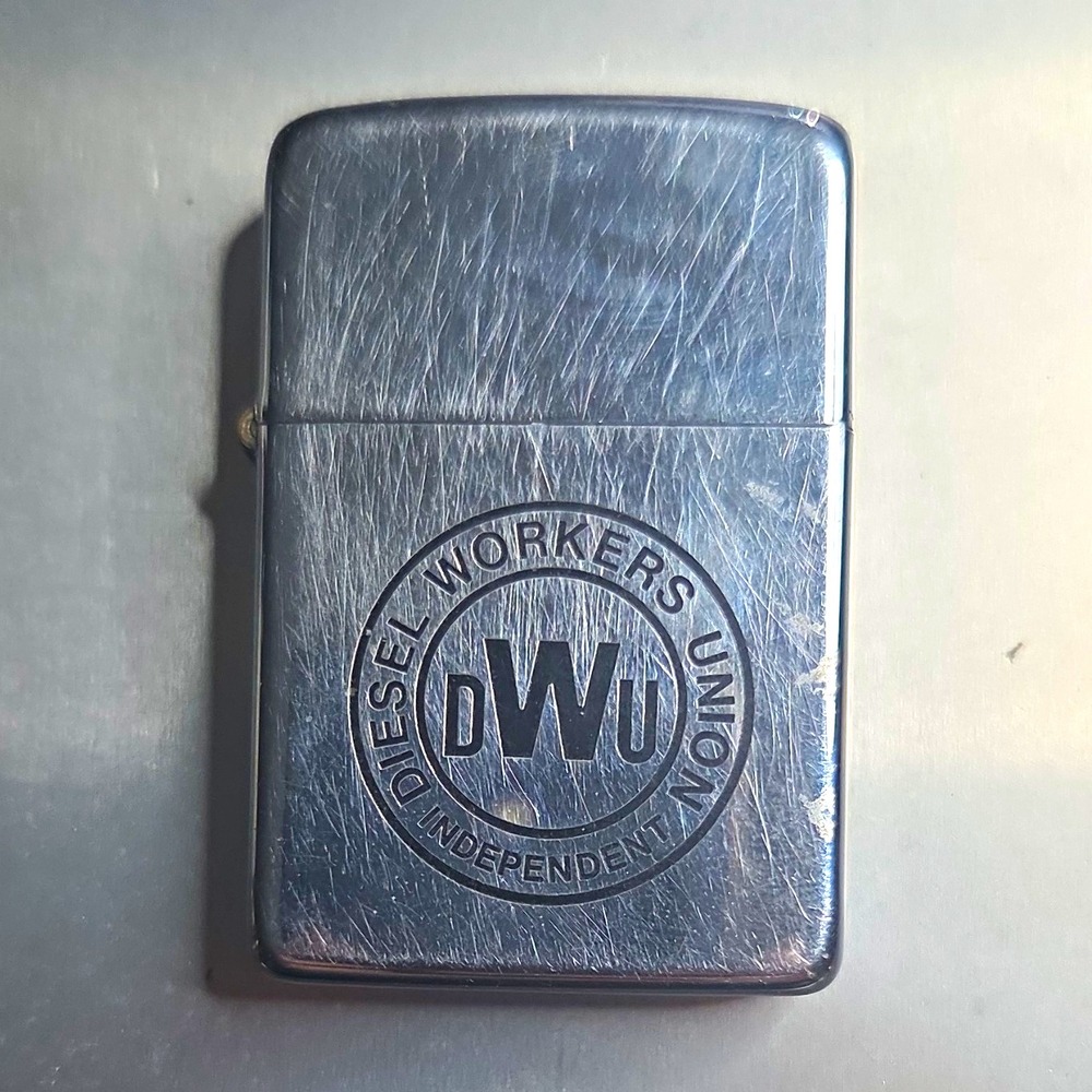 1950's PARK LIGHTER Silver Diesel Workers Union Murfreesboro TN USA